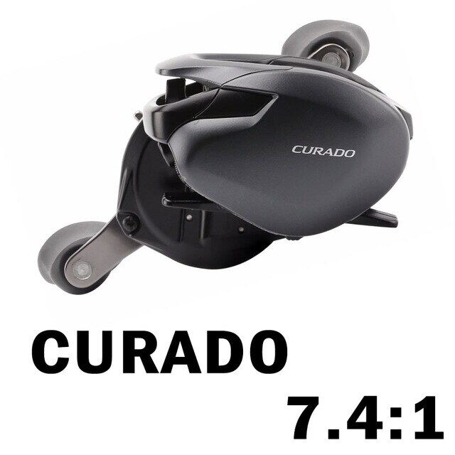 4.5Baitcasting SHIMANO CURADO DC/CURADO K Fishing Reel 6.2:1/7.4:1/8.5:1 6+1BB 5KG Power I-DC4 System Strength Body Smooth light