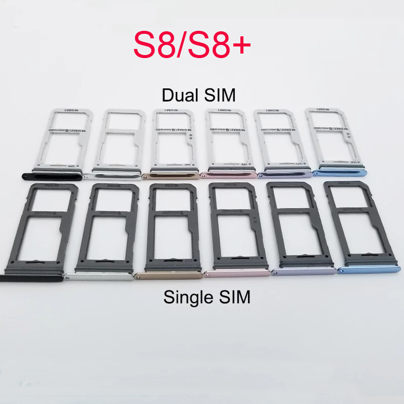 Khay Thẻ SIM Cho Samsung Galaxy S8 S9 Plus