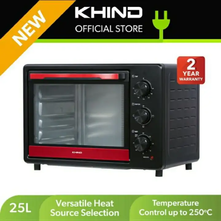 Khind Electric Oven 25l Ot25b Buy Sell Online Counter Top Ovens With Cheap Price Lazada
