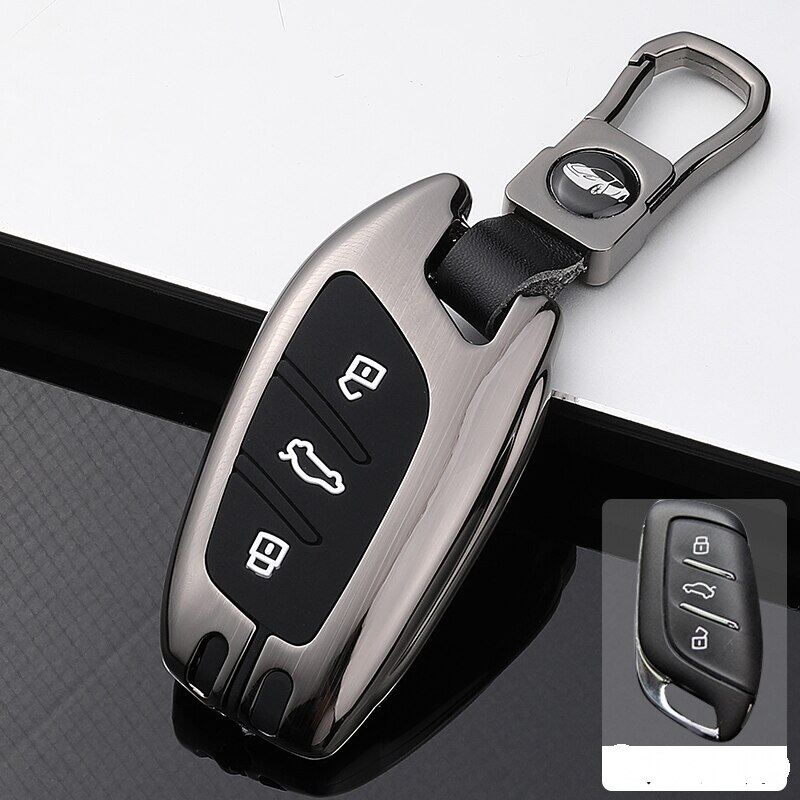 Zinc Alloy Smart Car Key Case Cover Holder For MG ZS HS EV MG3 MG5 MG6 EZS EHS Remote Fob Shell Keychain Styling Accessories