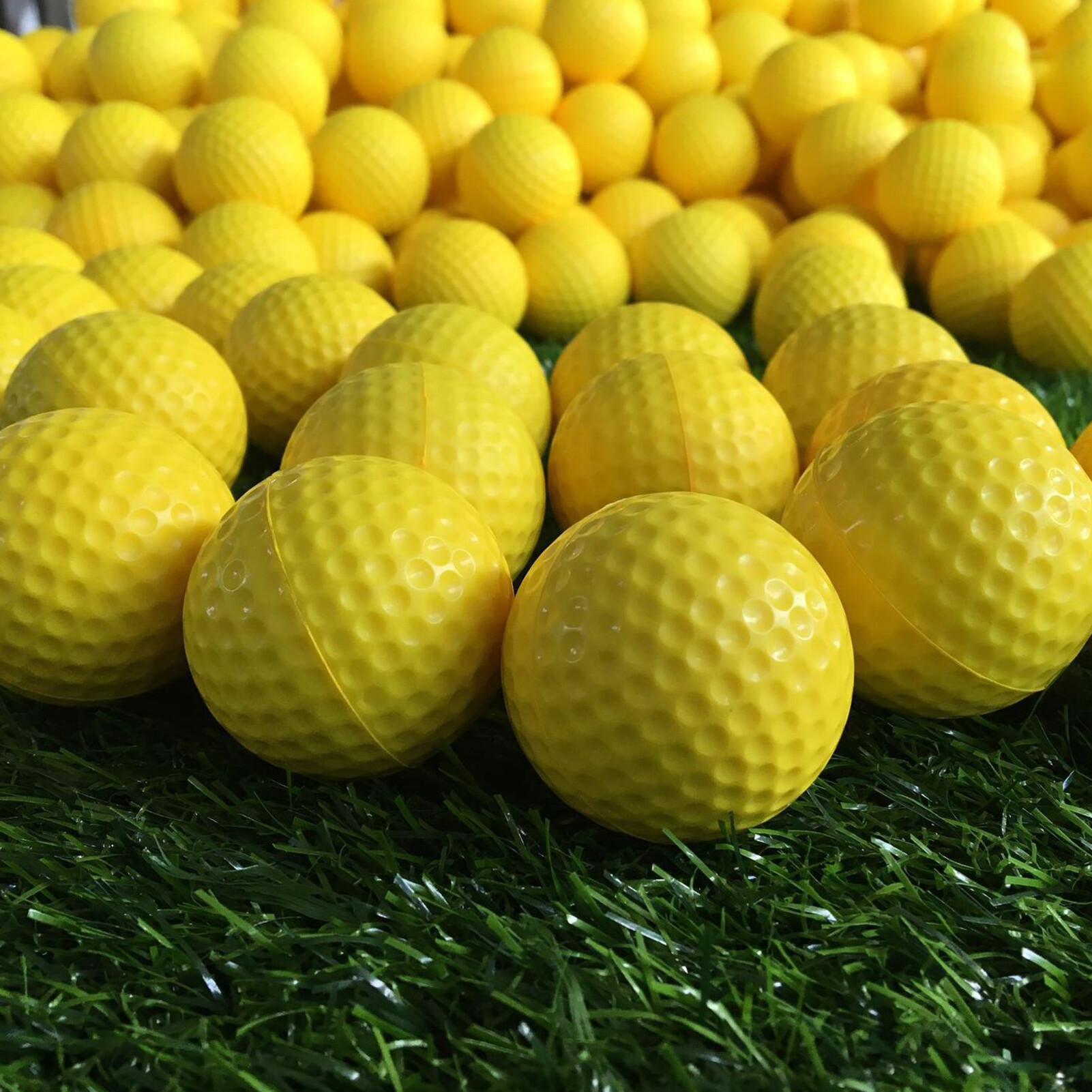 10Pcs Golfer Foam Golf Soft Indoor Practice Balls Swing Exercise Training Tools
