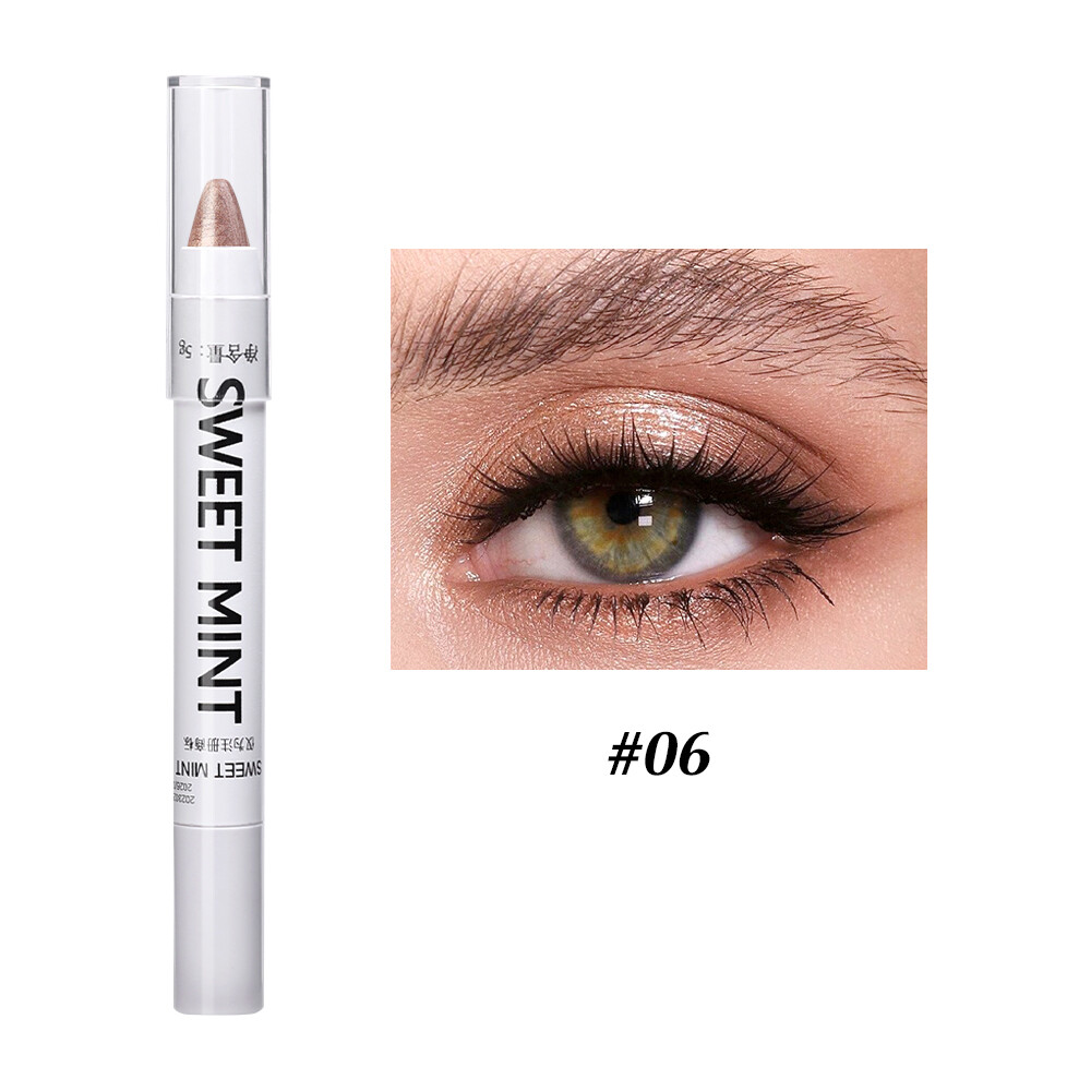 New Shiny Glitter Eyeliner Eyeshadow Stick Lying Silkworm Highlighter Pen Brightening Pearl Eyeliner