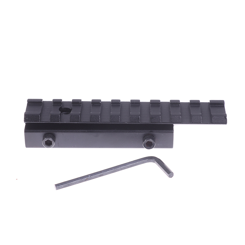 Dovetail To Picatinny Weaver Rail Adapter - 11mm To 20mm Tactical Scope Mount