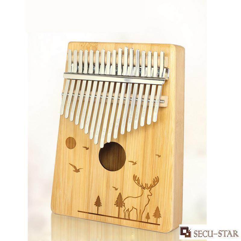 SECU-STAR Kalimba 17 Keys Thumb Piano Finger Piano Hand Piano Bamboo Body with Accessories Malaysia
