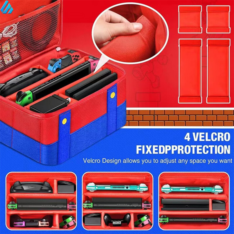 ESTO Christmas gifts Carrying Storage Case Protective Hard Shell Bag For Nintendo Switch Host Switch Oled
