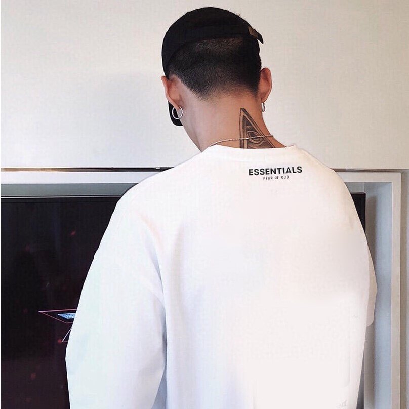 FOG double-line American high street fashion men's loose short sleeve T-shirt