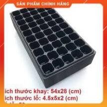 Bộ 10 khay ươm hạt 50 lỗ.