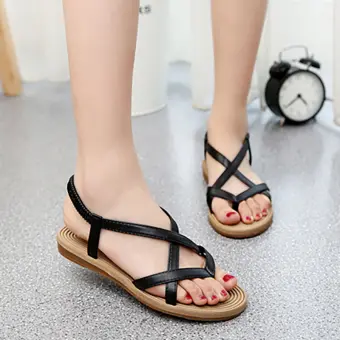 strappy beach sandals