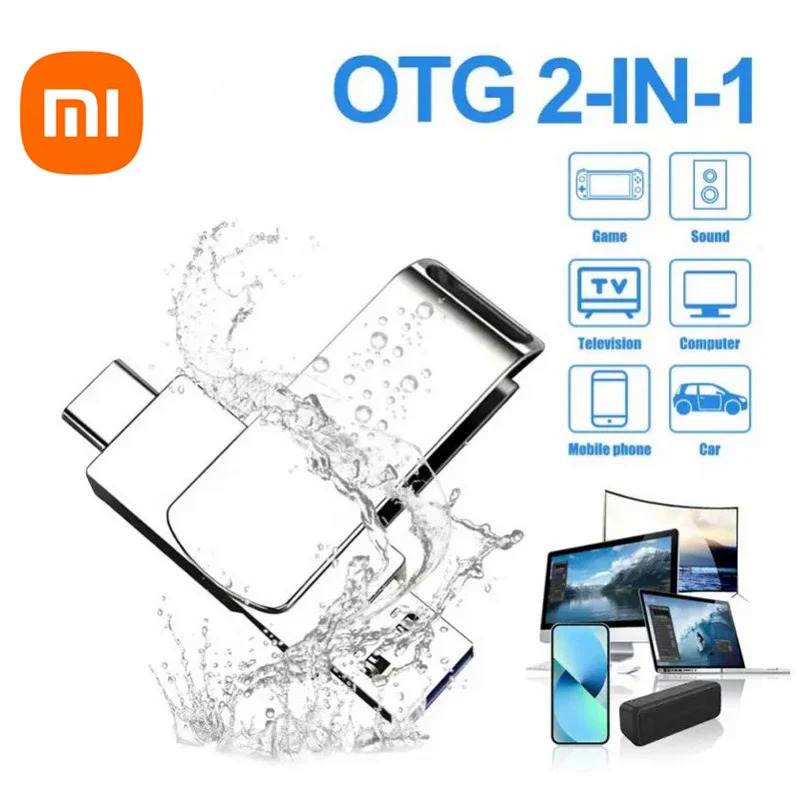 Xiaomi 16TB U Disk Flash drives high speed transfer USB 3.2 Type-C interface 8TB 4TB 2TB 1TB USB stick phone portable USB memory