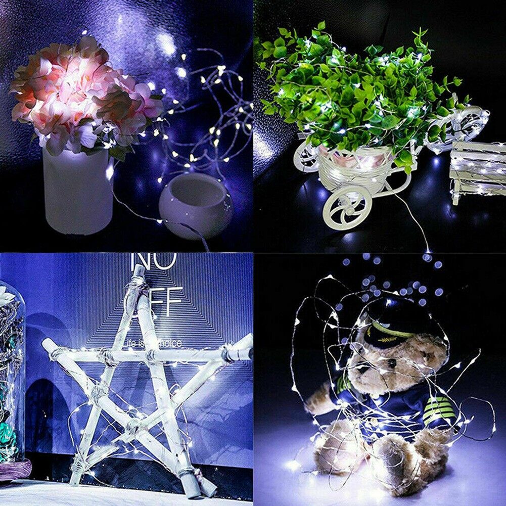 【HOMESTYLISH】 LED Light String Light String Party Decor Waterproof 5V USB Copper String
