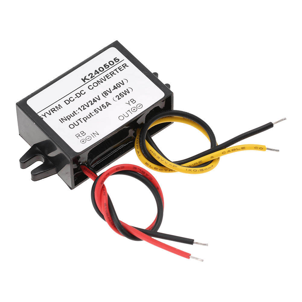 【Time-limited Promotions】12V/24V to 5V 5A DC-DC Buck Converter Step Step-Down Converter Down Power Supply Module