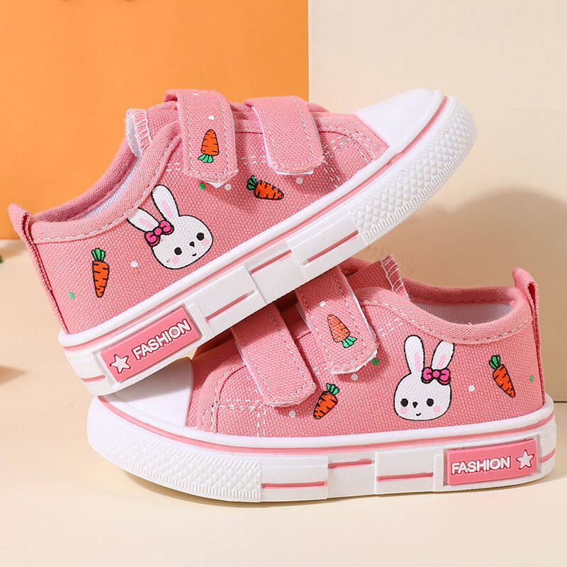 HF Kids Shoes Children Girls Boys Softsoled Sneakers Fashion Cute Korean Style High Quality