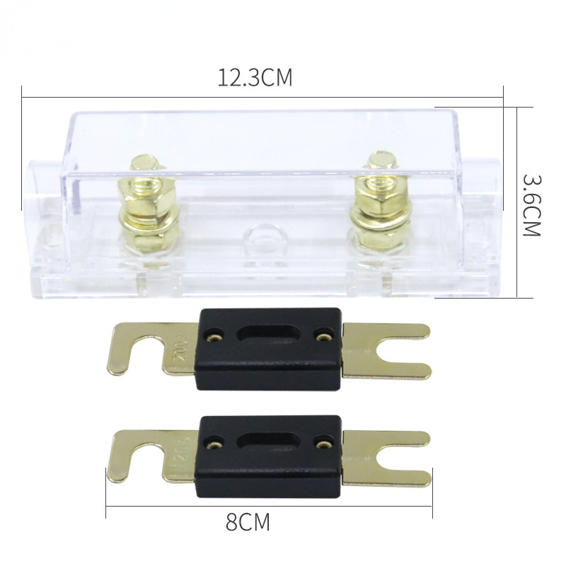Car modified fuse box/large fork bolt fuse holder/bolt type car fuse holder