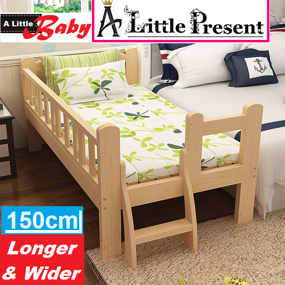 Australia PINE WOOD Baby Bed Beside Parents Baby Cot Attached to Parents Bed Side Stitching Bed Strong Body A Little Present Mama Bed Lazada