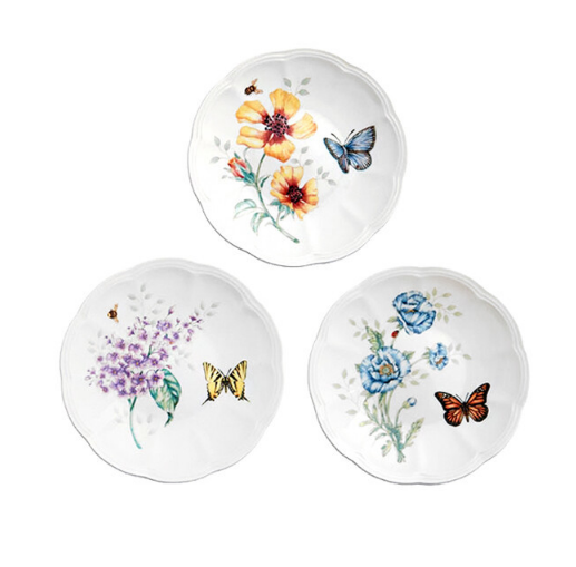 [USA] Lenox butterfily đồng cỏ đĩa nhỏ 1PC