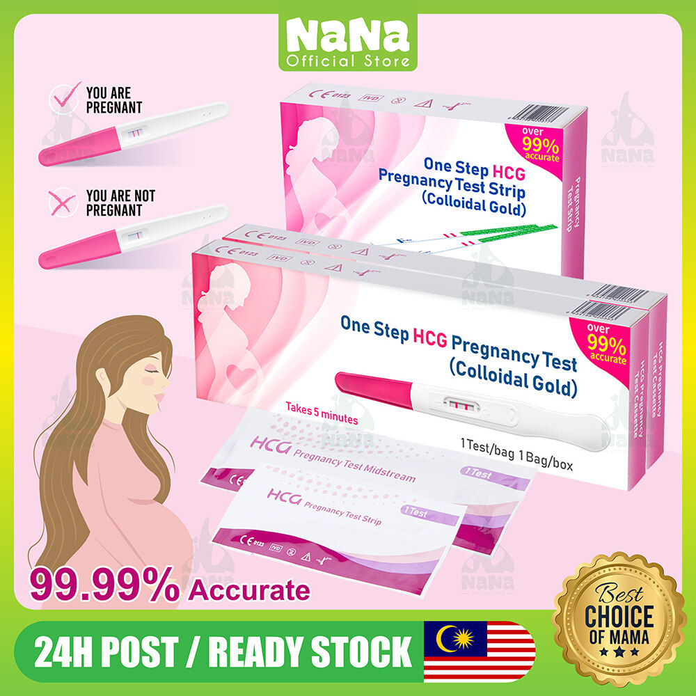 [EXPIRED2024] NANA HCG Pregnancy Test Over 99 Accurate One Step