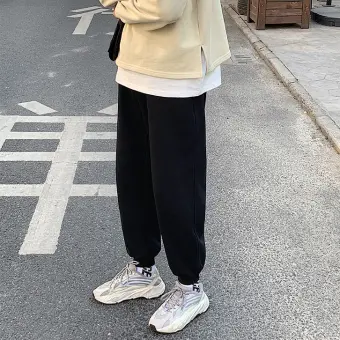 korean track pants fashion