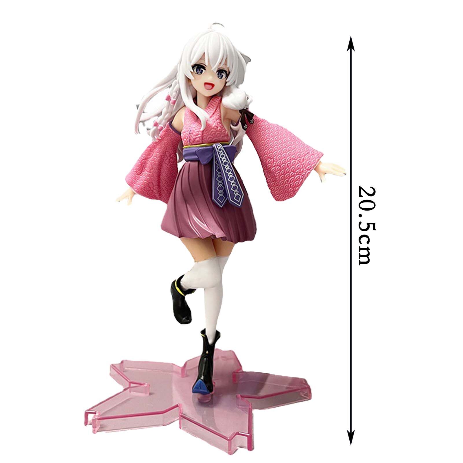 Microgood 1 Bộ Mô Hình Elaina Chống Rơi Kết Cấu Trong Suốt Không Phai Chống Oxy Hóa Sakura Base Elaina Cho Máy Tính Để Bàn Mô Hình Elaina Mùa Thu