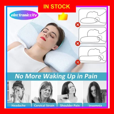 JUALAN HEBAT Best price Contour Memory Foam Pillow Side Sleeper Orthopedic Sleeping Pillow Ergonomic Cervical Pillow For Back Stomach Sleepers