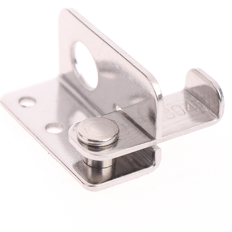 Turn On Left / Right Brief Simple Bolt Anti-theft Security Door Thick Lock Hasp