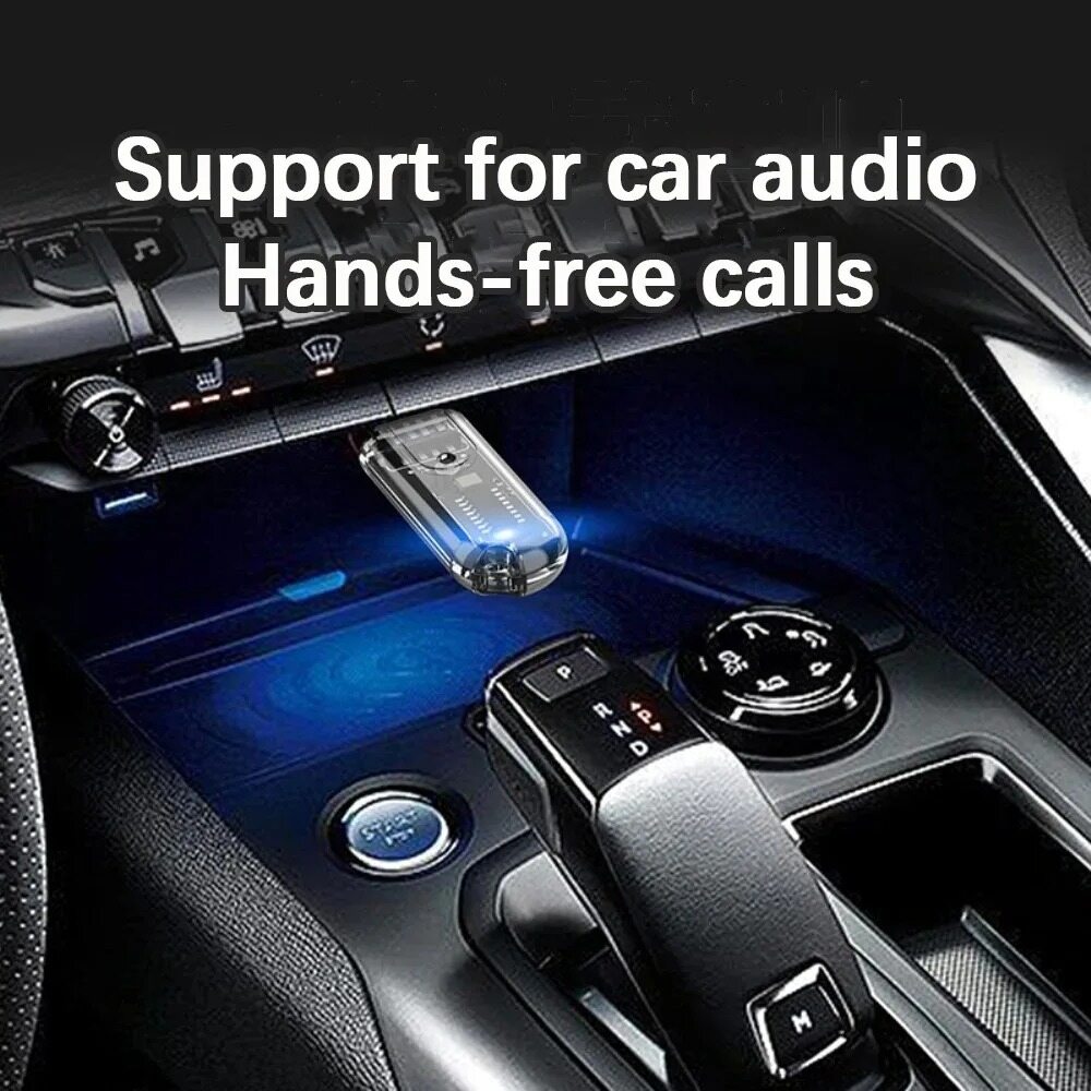 USB Bluetooth 5.3 Adapter cho loa không dây âm thanh chuột bluetooth Dongle Bộ chuyển đổi USB Đầu nhận Bluetooth Transmitter