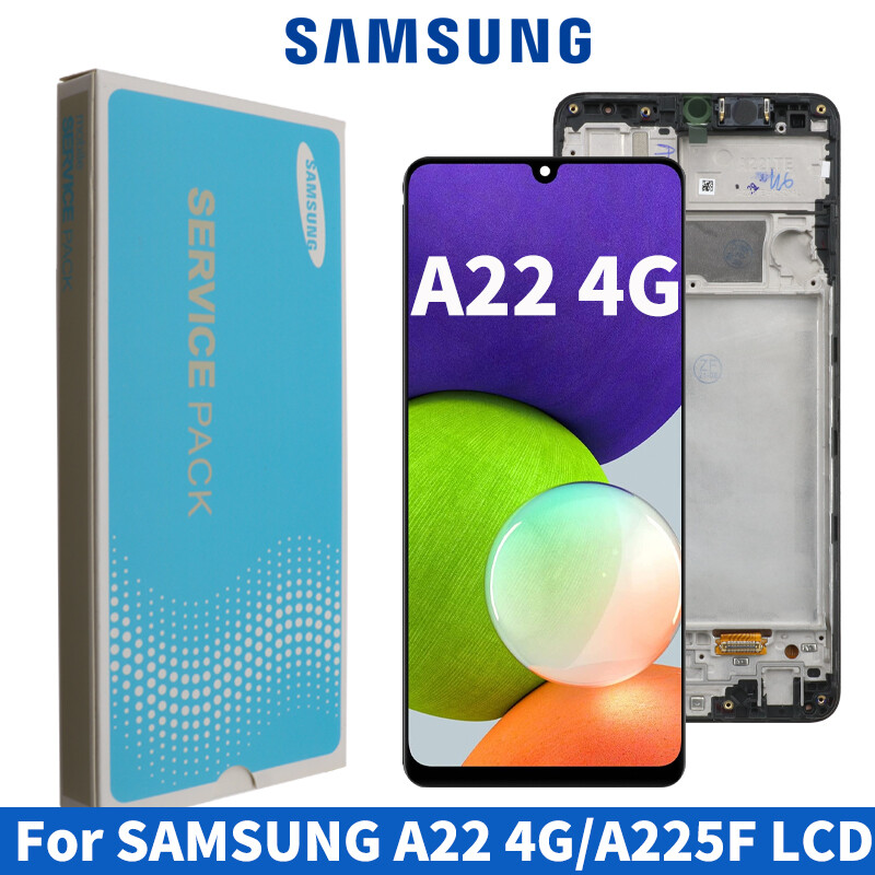 Original AMOLED For Samsung Galaxy A22 