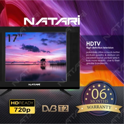 Natari Digital TV 17 inch HD Ready LED TV (DVB-T2) Built-in MYTV
