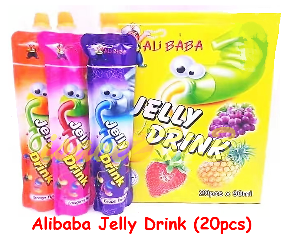 [HALAL] Alibaba Jelly Drink (20pcs) Lazada