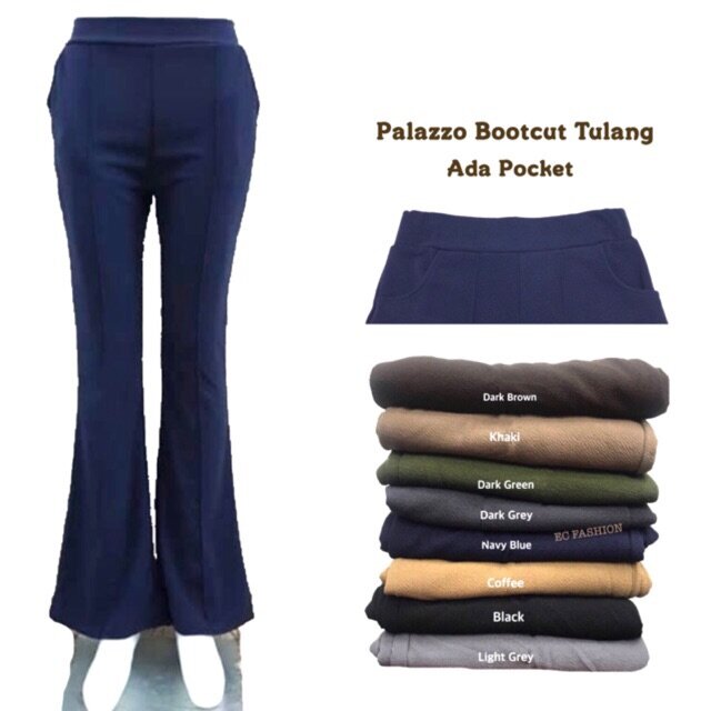 bootcut palazzo