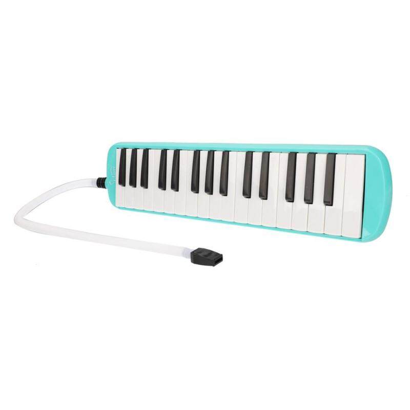 Sikiiwind Trẻ Em Bé Gái Glarry Di Động 32-Chìa Khóa Kèn Melodica với Miệng Vòi Túi Dụng Cụ Âm Nhạc với Túi Oxford