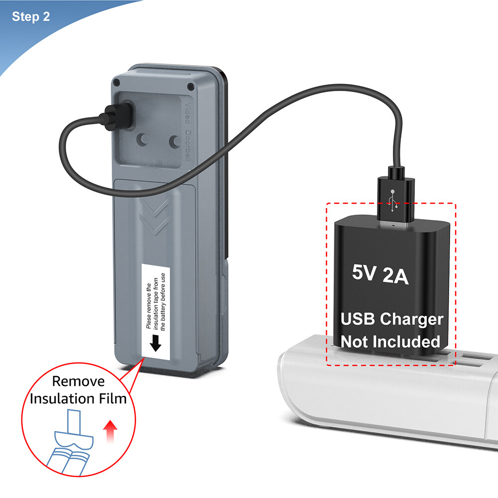 DM Chuông Cửa Video Không Dây Thông Minh T6 Chuông Cửa WIFI Liên Lạc Trực Quan Kỹ Thuật Số Chuông Cửa Điện Tử Chống Nước An Ninh Gia Đình