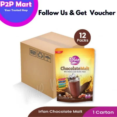 Irfan Susu Chocolate Malt - 12 packs (1 Carton)