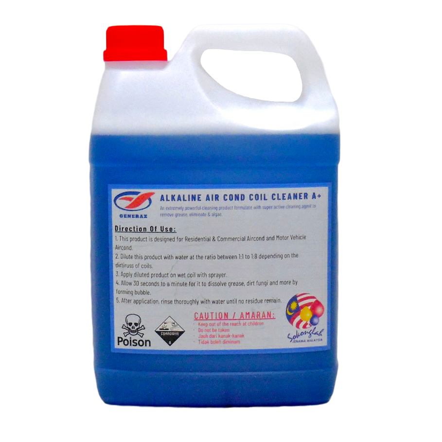 GENERAX Air Cond Chemical Alkaline Air Cond Coil Cleaner (3.8L / 4.5L ...