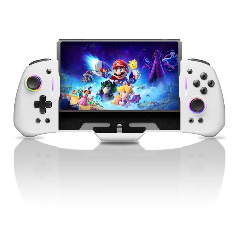 LinYuvo Wireless Nintendo Game Controller Auto Fire 6-Axis Gyro Joystick for Switch/Switch OLED