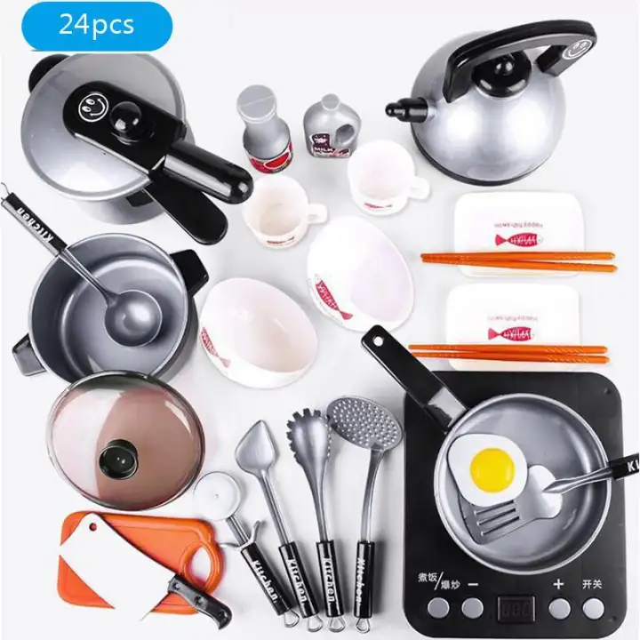 play kitchen cookware set