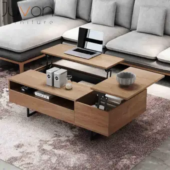 Modern Coffee Tea Table Adjustable Flexible Lazada Singapore