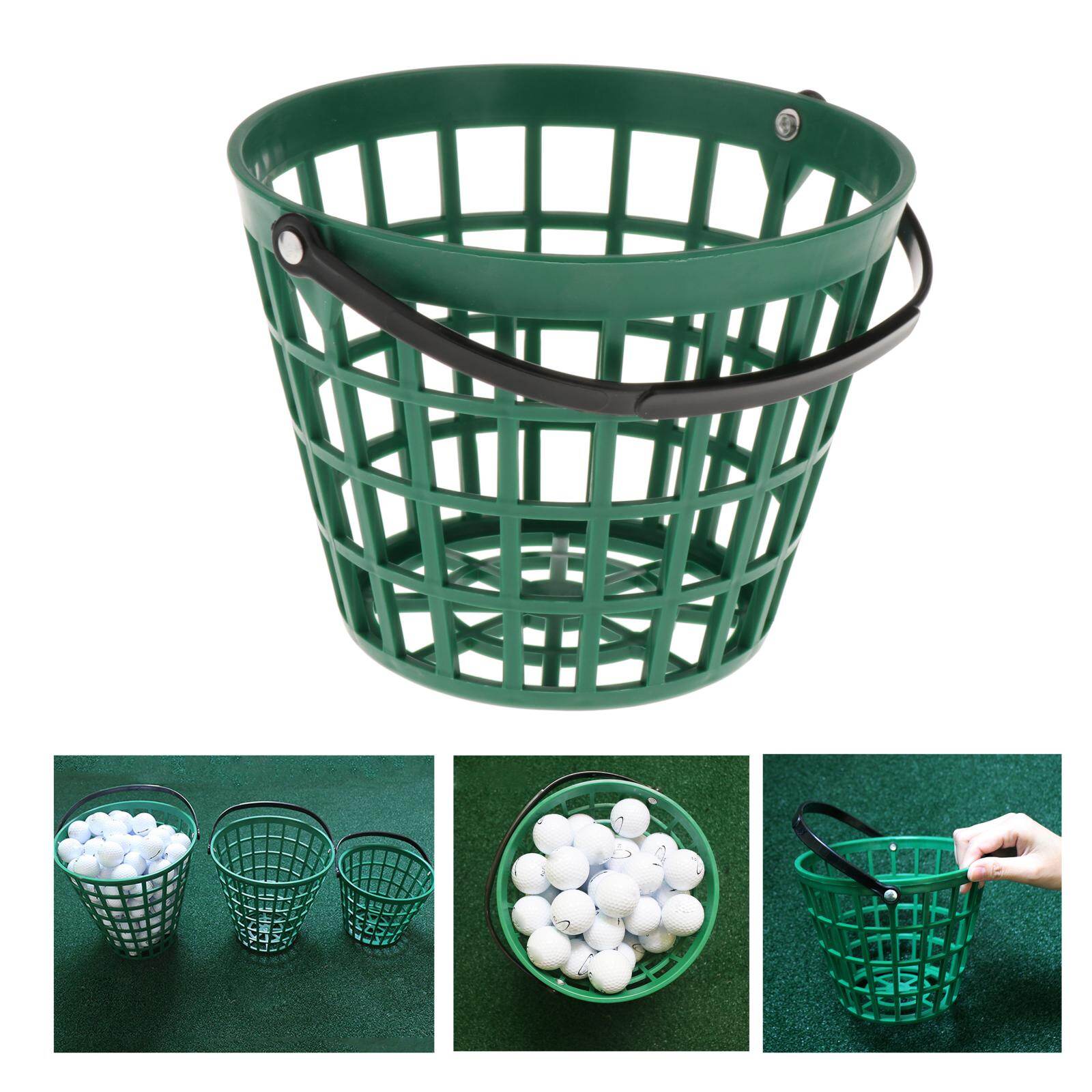 Blesiya Giỏ Bóng Golf Màu Trơn, Golf Phạm Vi Xô Túi Đựng Đồ