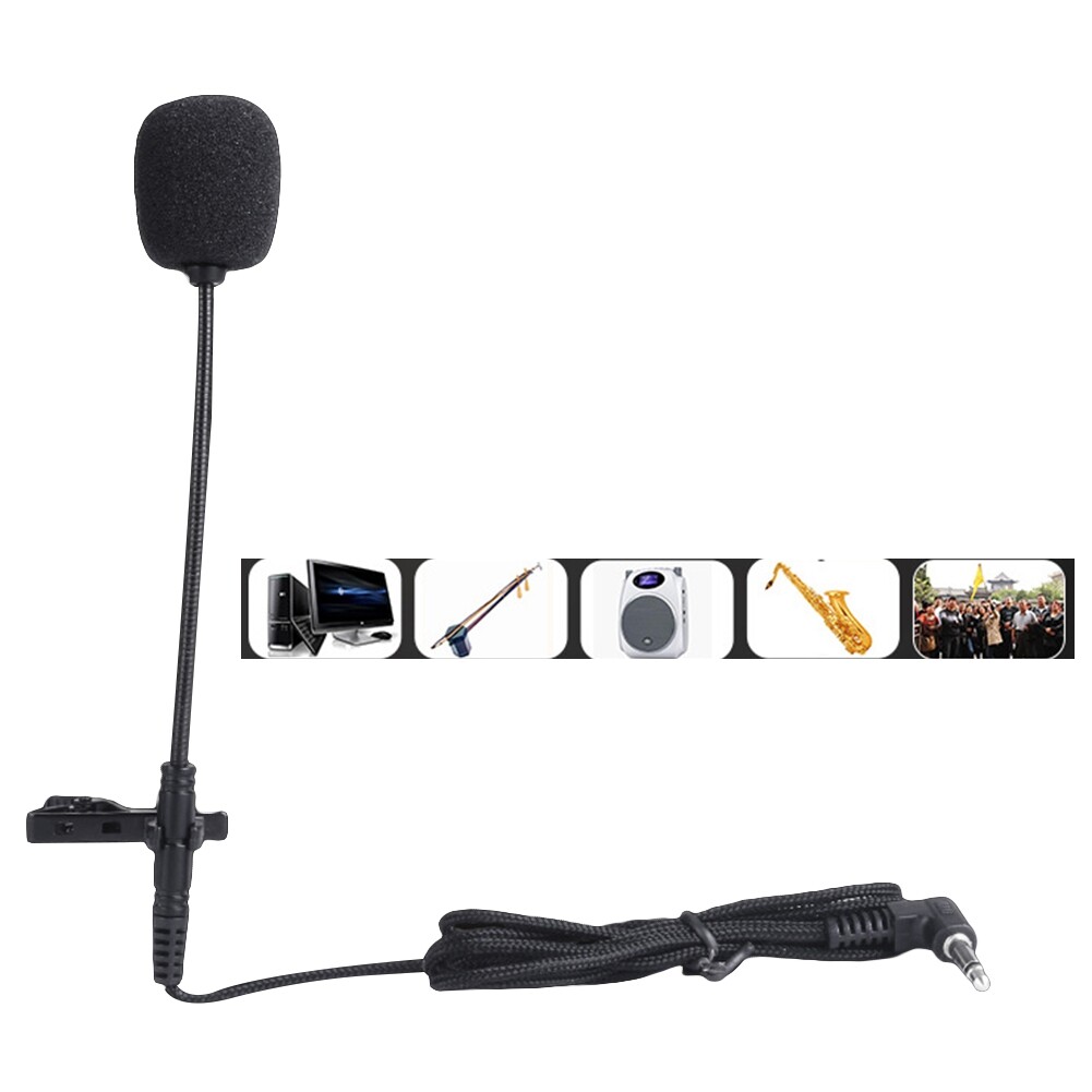 Micro Cài Ve Áo Micrô Cài Áo Mini Điện Dung Rảnh Tay Có Dây Giắc Cắm 3.5Mm