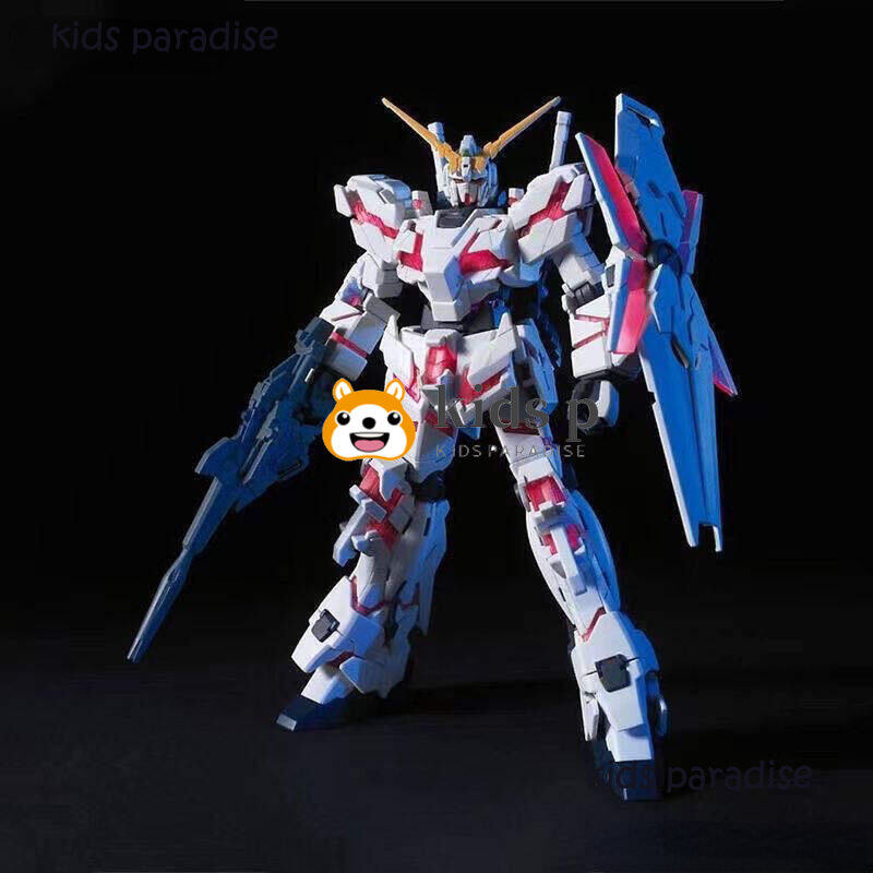 Trẻ em gμndam gaogao mô hình không BANDAI HG uc100 Rx-0 Kỳ Lân