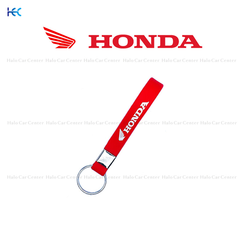 【Hàng Có Sẵn】móc Khóa Xe Hơi Bằng Silicon Dây Đeo Chìa Khóa, Móc Treo Chìa Khóa Cho Honda Motor