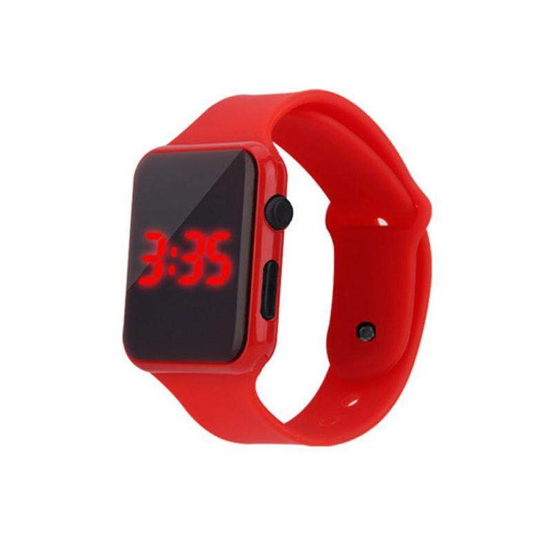 Nơi bán Okcitygo Unisex Quảng Trường Lớn Đồng Hồ Kỹ Thuật Số LED Điện Tử Cho Đồng Hồ Nam Cho Phụ Nữ Sinh Viên Silicone Đồng Hồ