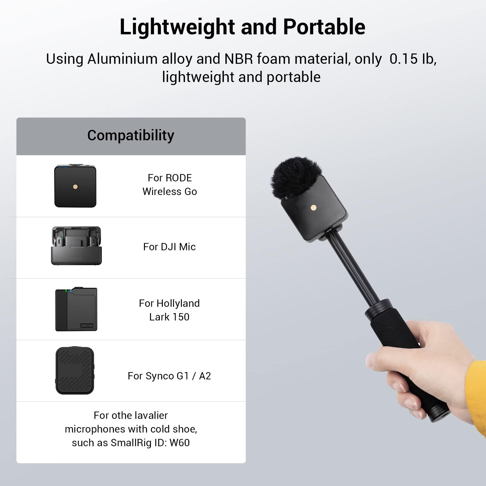 SmallRig Tay Cầm Không Dây RODE, Cho Cuộc Phỏng Vấn Sử Dụng 3182