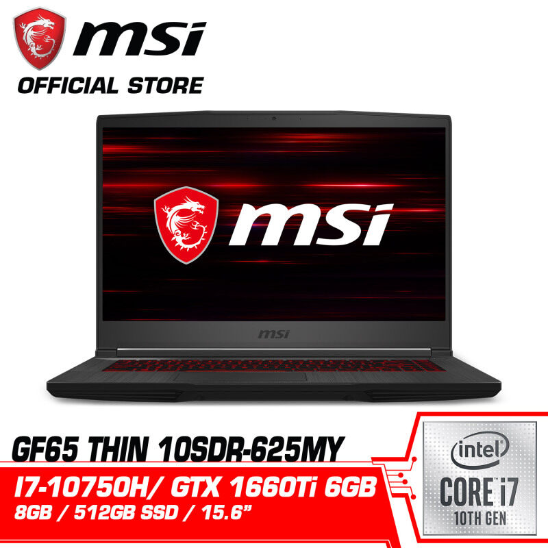 GF65 Thin 10SDR (GTX1660 Ti, GDDR6 6GB) Malaysia