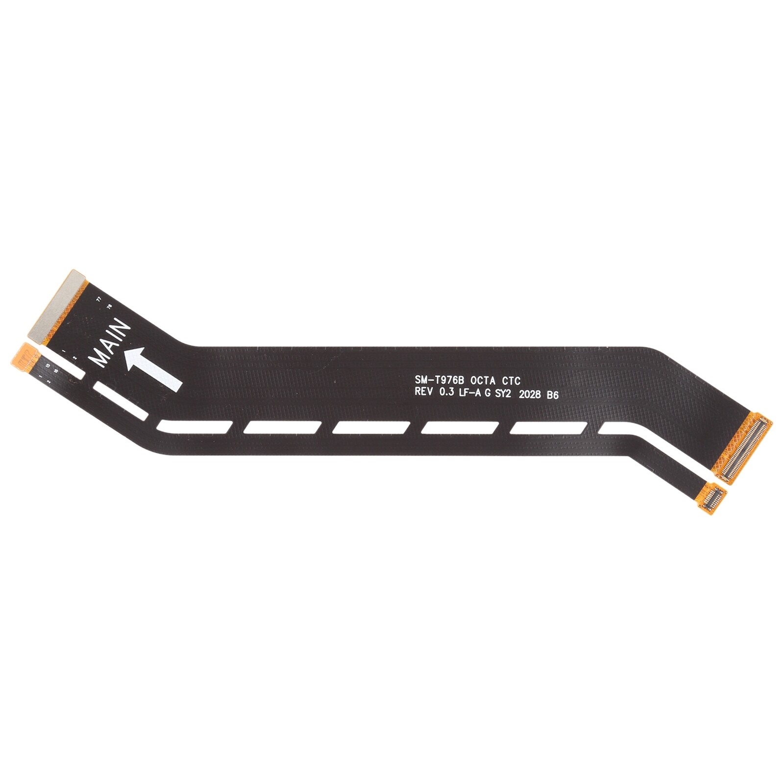 For samsung galaxy tab s7+ sm-t970/t976 lcd flex cable