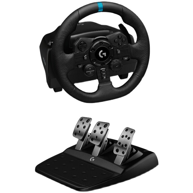 G923 steering wheel force feedback game computer learning to drive the ...