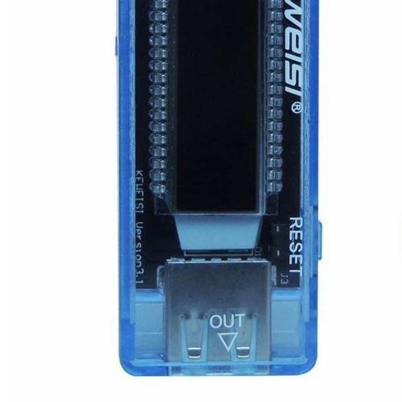 USB Tester Voltage Current Meter Digital Capacity Battery Charge Power Voltmeter Ammeter Multimeter Power Off Auto Save