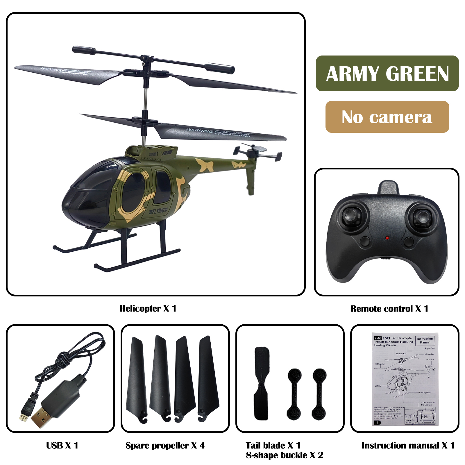 6CH Remote Control flying toys USB Charging 2.4G RC Airplanes with Camera Children's Flying Planes Toys for boys kids Aircraft Gift