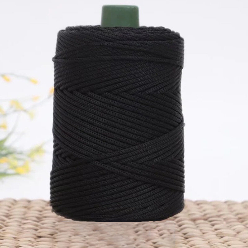 Huakun 1pc hook cushion for hand knitting thick wool ice rope thread crochet yarn diy woven silk summer