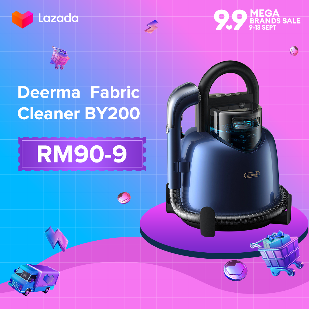 Deerma Fabric Cleaner Machine BY200 Wet Dry Vacuum Cleaner Sofa Hot