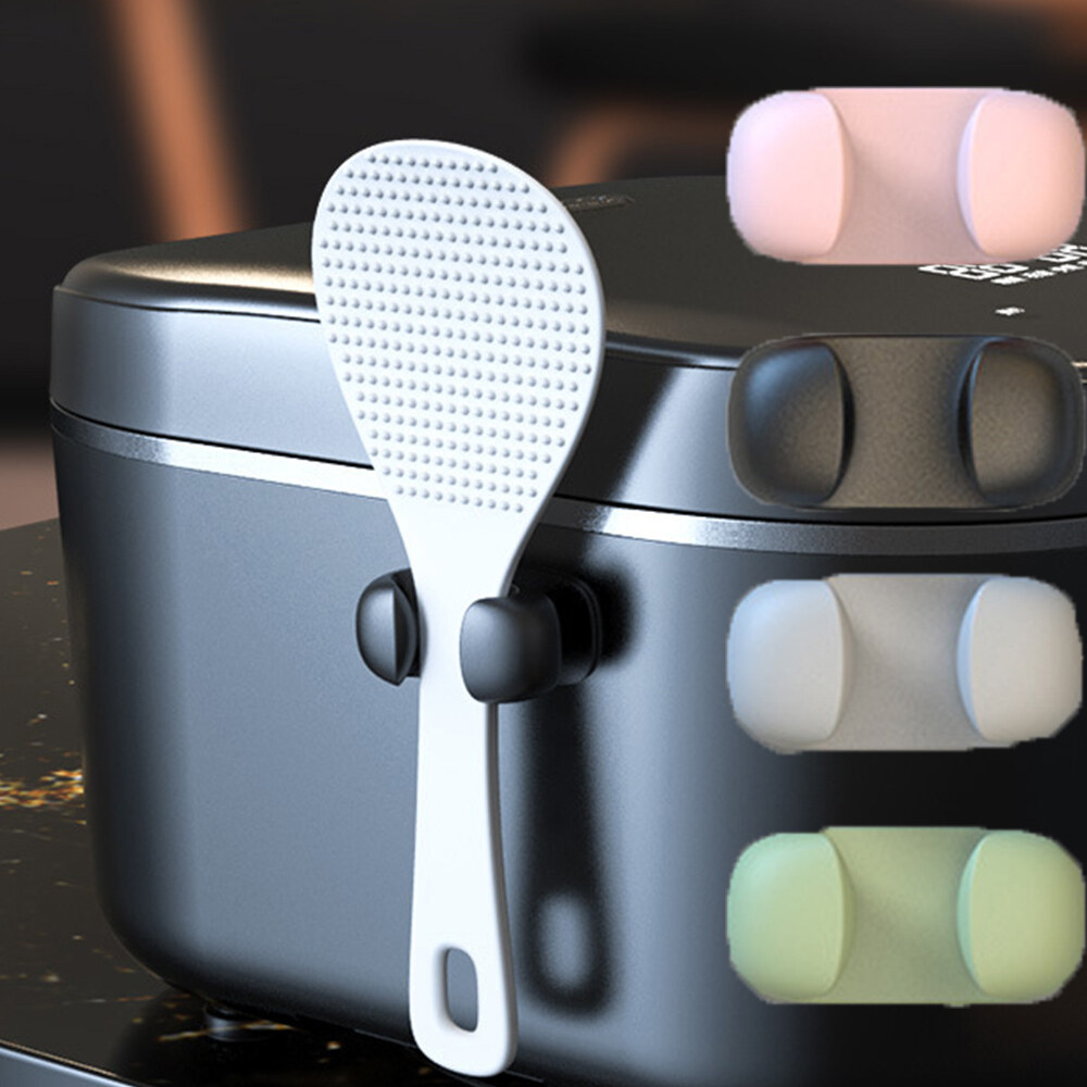 Rice Scoop Storage Rack Spoon Rack Kitchen Organizer Tableware Electric Rice Cooker Spoon Chopsticks Holder